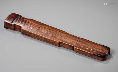 A WOOD 'QIN' WRIST REST, QING DYNASTY