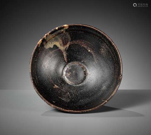 A JIZHOU 'TORTOISESHELL' GLAZED TEA BOWL, SOUTHERN SONG DYNA...