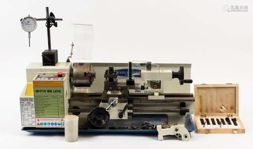 STEELMASTER SM-1714V mini-lathe, 70cm wide