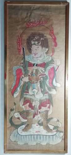 Japon, avant 1700 ,<br />
Un des douze devas : Rasetsu-ten ,...