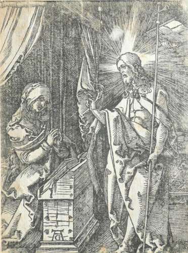 Albrecht DURER (1471-1528)<br />
Le Christ aparaissant à sa ...