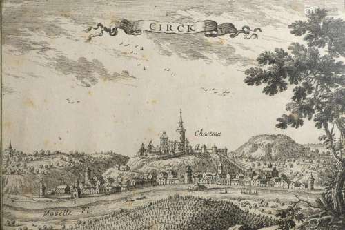 Alexis Nicolas  PERIGNON (1726-1782)<br />
Vue de village.<b...