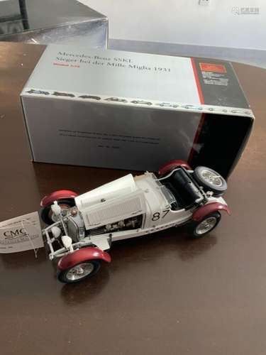 CMC. 1/18ème. Mercedes. SSKL Sieger bei der Mille Miglia 193...