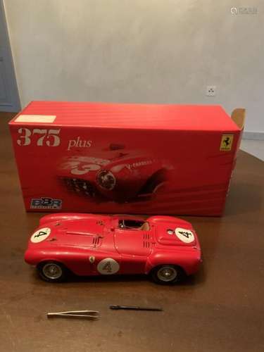 BBR. 1/18ème. Ferrari. 375 Plus LM 1954 Rouge #4. Série limi...