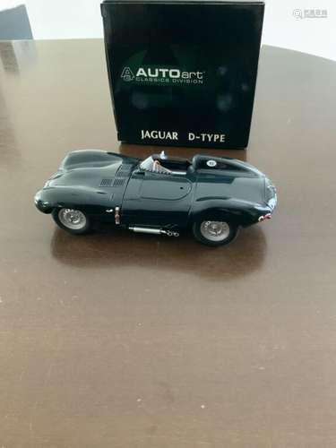 AUTOart. 1/18ème. Jaguar. Type D Les 24 heures du Mans 1954.