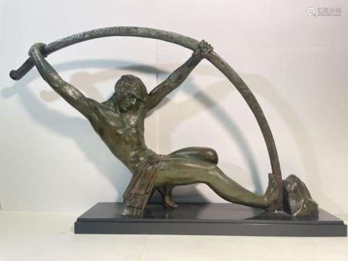 Dimitri CHIPARUS (1886-1947). "L'âge du bronze". M...