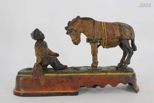 J.E.Stevens "Spise a Mule "Mechanical Bank