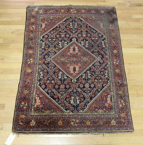 Antique and Finely Hand Woven Carpet.