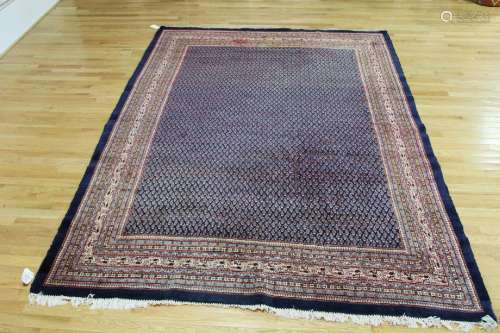 Antique And Finely Hand Woven Carpet.