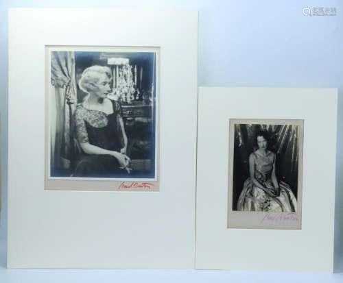 2 Vintage Cecil Beaton Photographs 1927, 1928