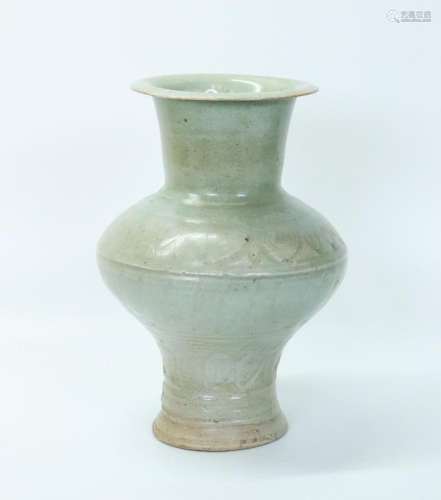 Old South East Asian Celadon Porcelain Vase