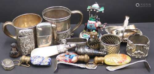 STERLING. Assorted Grouping of Silver and Objects
