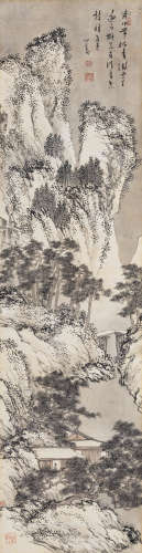 溥儒（1896-1963） 山居图 镜心 设色纸本 