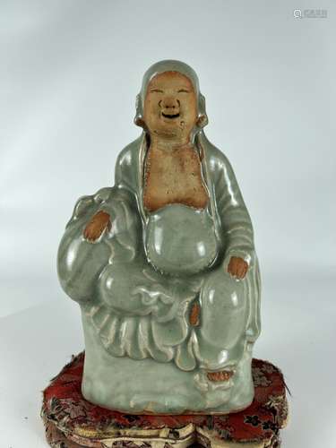 A celadon buddaha, Ming Dynasty Pr.