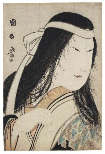 UTAGAWA KUNIMASA (1773-1810) The Actor Nakamura Noshio as Ya...