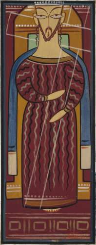 JAMINI ROY (1887-1972) Untitled (Christ)