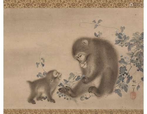 MORI SOSEN (JAPAN, 1747-1821)Monkeys