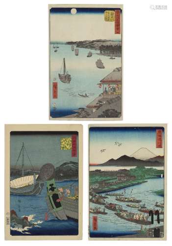 UTAGAWA HIROSHIGE (1797-1858) AND UTAGAWA HIROSHIGE II (1826...