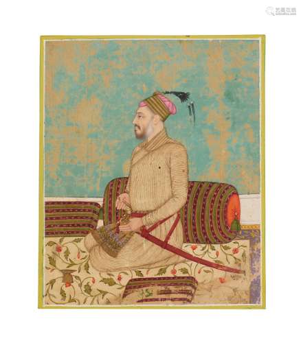 A PORTRAIT OF A NOBLEMAN INDIA, MUGHAL, MID-17TH CENTURY