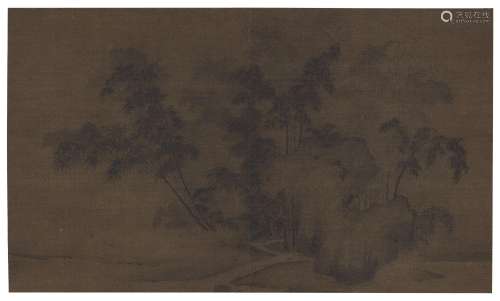 ANONYMOUS (CHINA, 15-16TH CENTURY).Bamboo and Rock