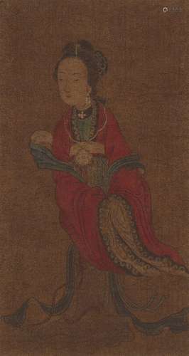 ANONYMOUS (CHINA, 18-19TH CENTURY).Court Lady