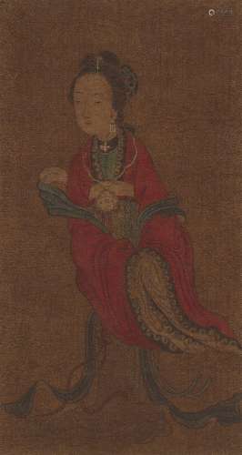 ANONYMOUS (CHINA, 18-19TH CENTURY).Court Lady