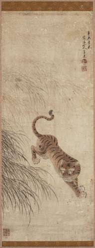 ANONYMOUS (KOREA, 19TH CENTURY).Tiger
