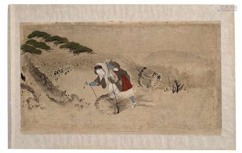 ANONYMOUS (JAPAN, 19TH CENTURY).Scenes in the Countryside