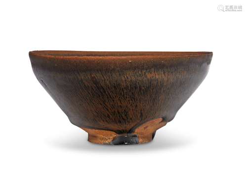 A JIAN ‘HARE’S FUR’ TEA BOWL  SOUTHERN SONG DYNASTY (1127-12...