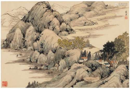 ARNOLD CHANG (ZHANG HONG, B. 1954)  Landscape