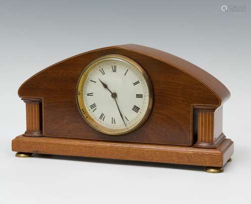 Edwardian clock; England, circa 1901.Wood.Paris movement. 8 ...
