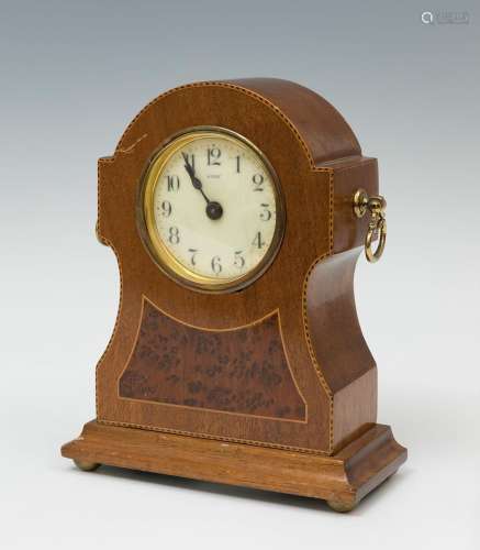 Clock; England; early 20th century.Wood.Measurements: 18.5 x...