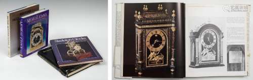 Lot of four books:-COLLARD. F.B.R., British skeleton clock. ...