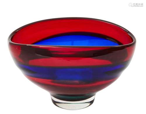 FULVIO BIANCONI: MURANO GLASS BOWL