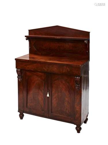 A GEORGE IV MAHOGANY CHIFFONIER