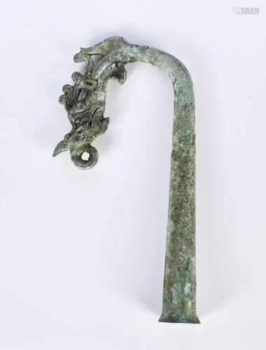 An Archaic Bronze Hook