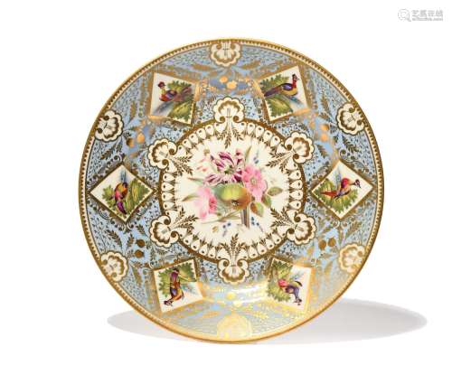 A Chamberlain Worcester plate in the Princess Charlotte patt...