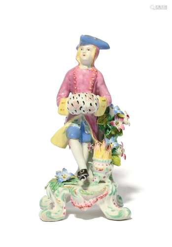 A Bow figure of Winter from the Adolescent Seasons c.1760-65...