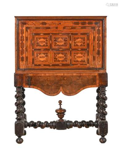 AN ANGLO PORTUGUESE CABINET ON STAND