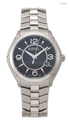 Ebel, A stainless steel 'Ebel Sport' quartz wristwatch by Eb...