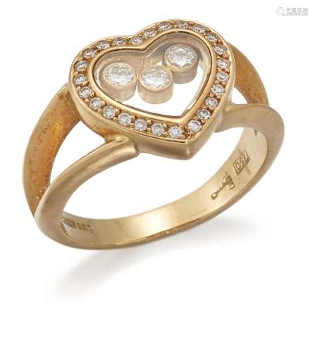 Chopard, a 'happy diamonds', diamond ring, by Chopard, the h...