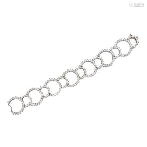 Angela Cummings . Diamond 'Eternity' Bracelet.