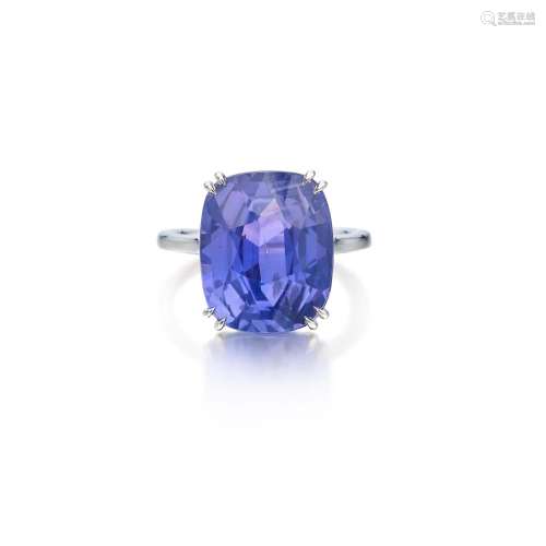 Color-Change Sapphire Ring . Color-Change Sapphire Ring.