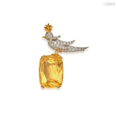 Schlumberger for Tiffany & Co. . Citrine, Ruby and Diamo...