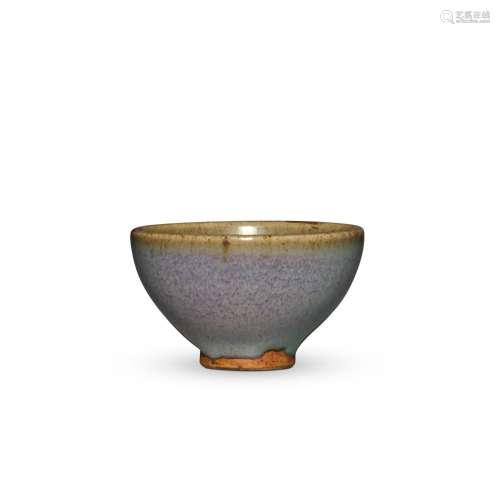 A small purple-splashed 'Jun' cup, Northern Song / Jin dynas...