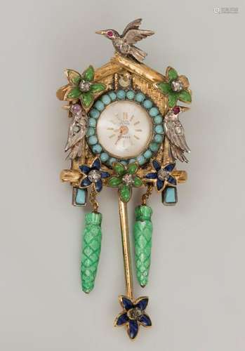 Jewellery watch, brooch. SIGMA VALMON Geneva. Early 20th cen...