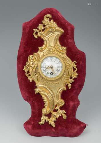 Table clock. Late 19th century. France. Inspired by Louis XV...
