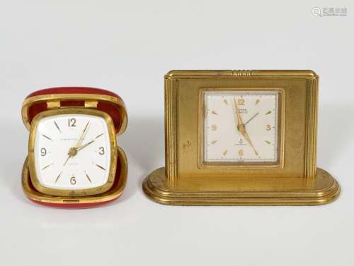 Set comprising two alarm clocks; second half of the 20th cen...