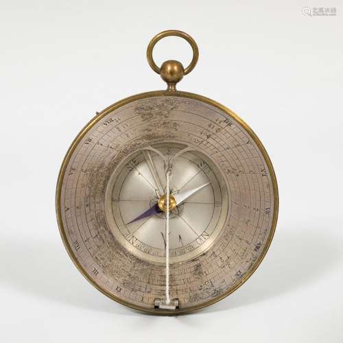 Compass; Late 18th century.Metal.In need of restoration.It h...