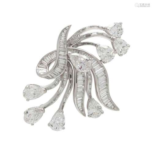 CARTIER, DIAMOND BROOCH